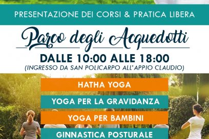 OPEN DAY – PARCO DEGLI ACQUEDOTTI